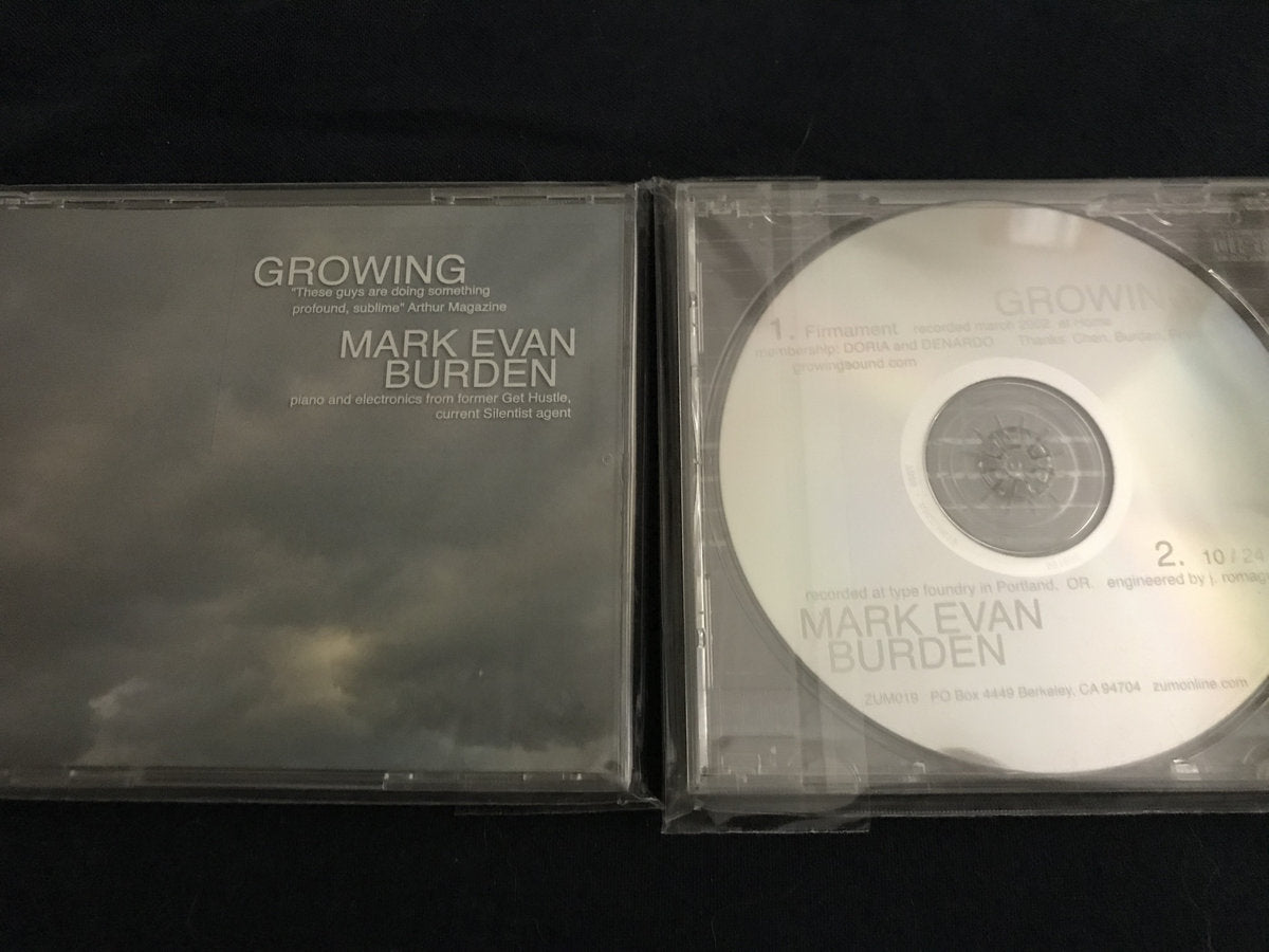 Growing / Mark Evan Burden - Split CD