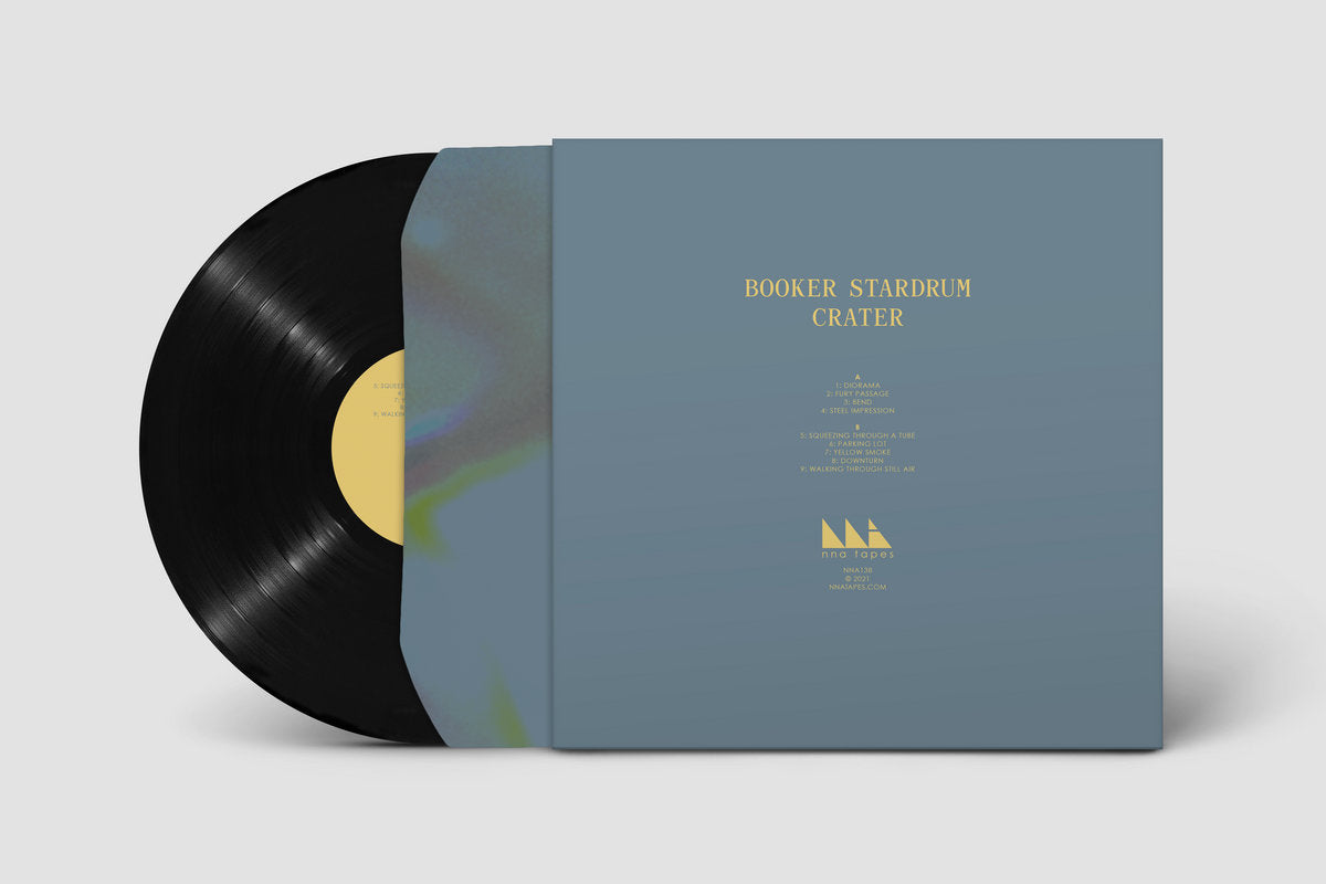 Booker Stardrum - CRATER Black LP