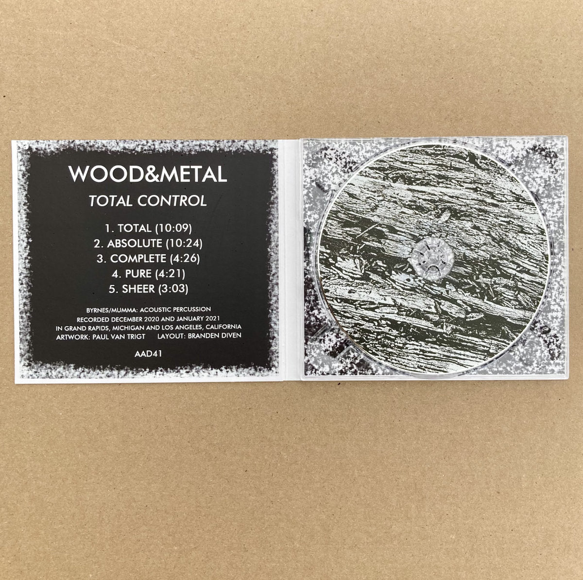 Wood&Metal – Total Control CD
