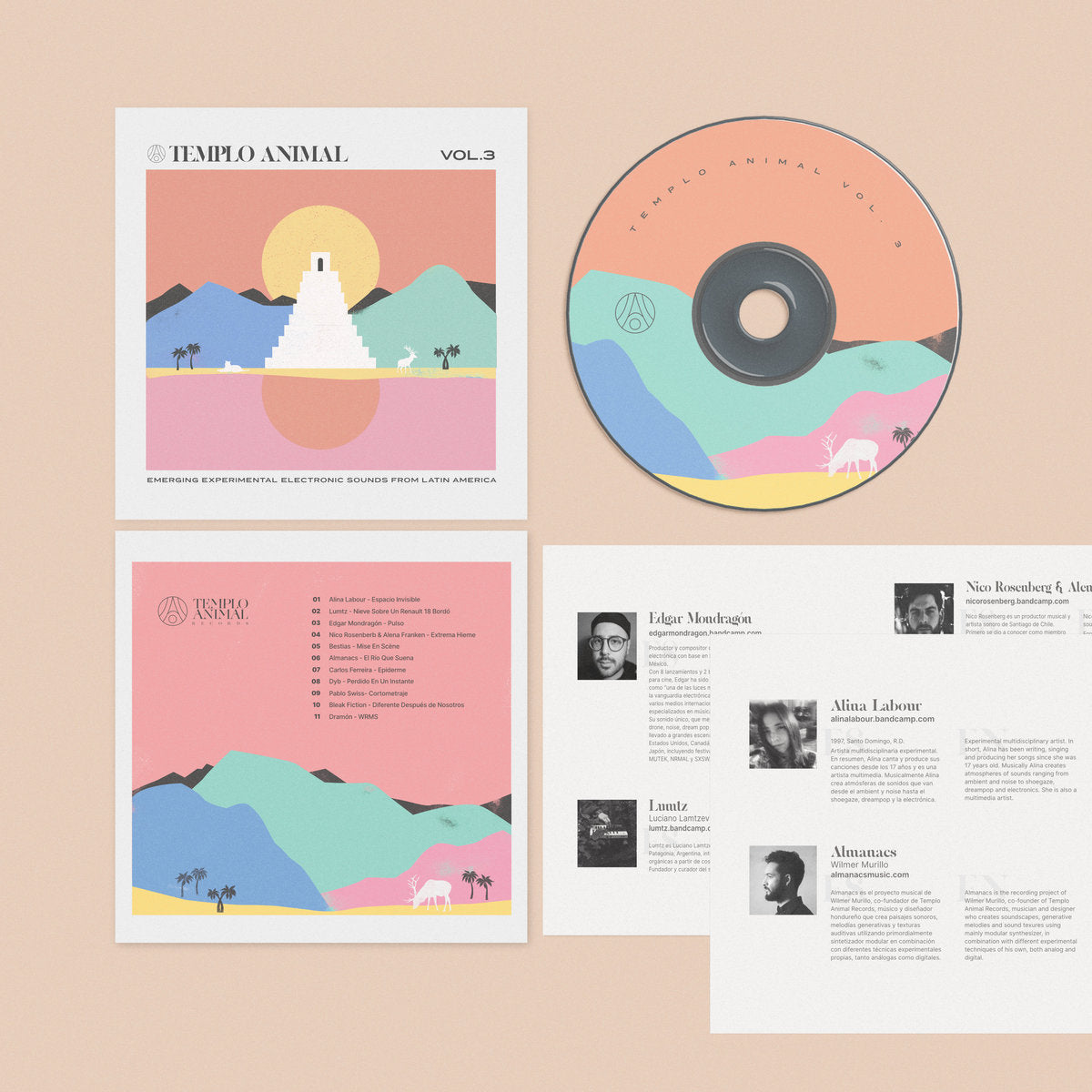 Various – Templo Animal - Vol.3 CD