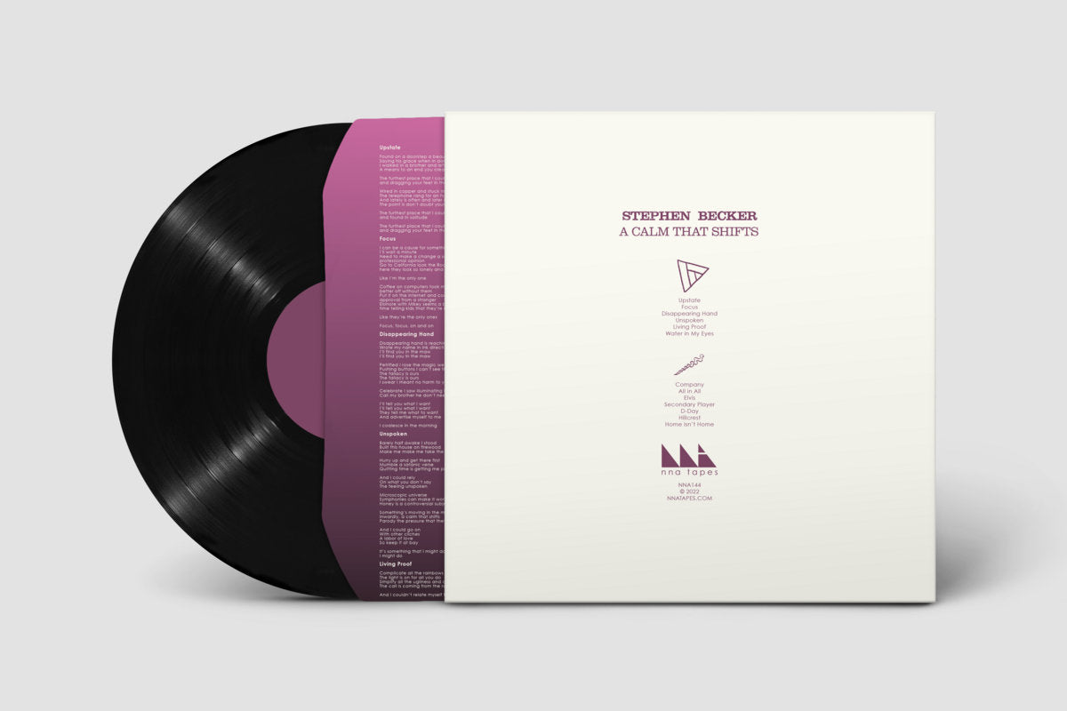 Stephen Becker - A Calm That Shifts Black LP