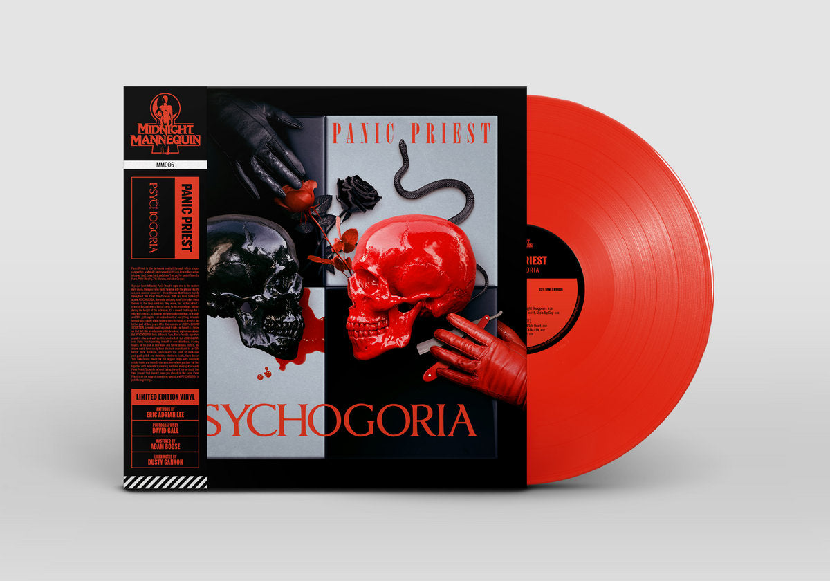 Panic Priest - PSYCHOGORIA LP (Opaque Red Vinyl)