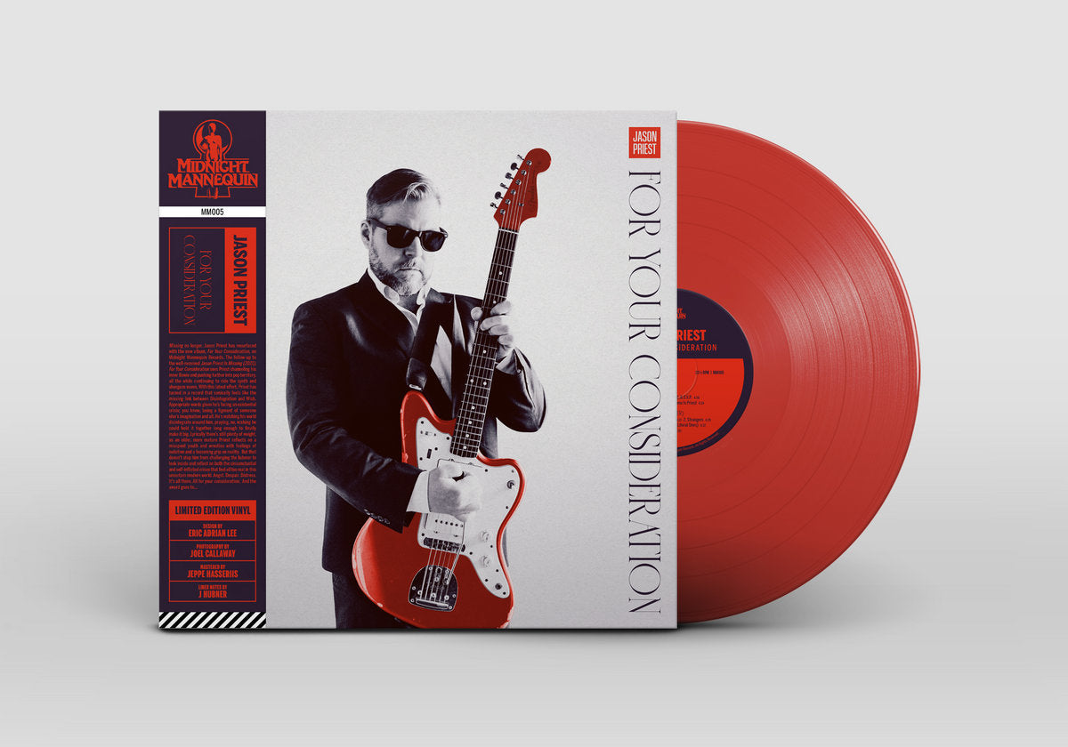 Jason Priest - For Your Consideration LP (Transparent Red Vinyl)