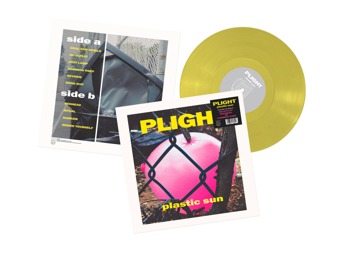 Plight - Plastic Sun LP (Transparent Yellow)