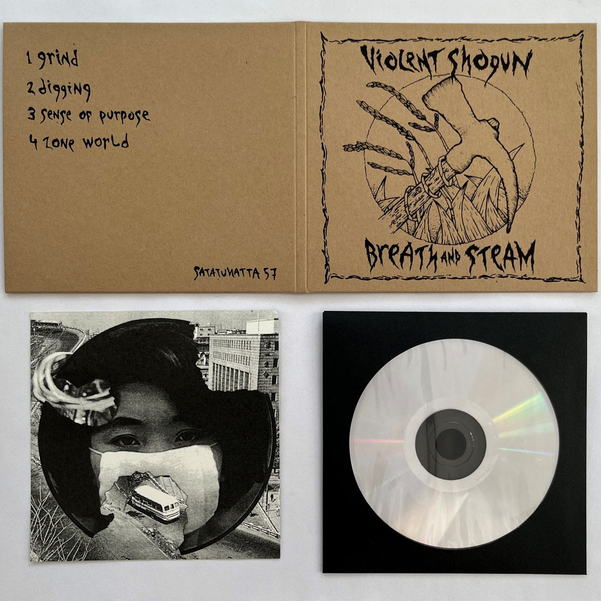 Violent Shogun - Breath And Steam CD