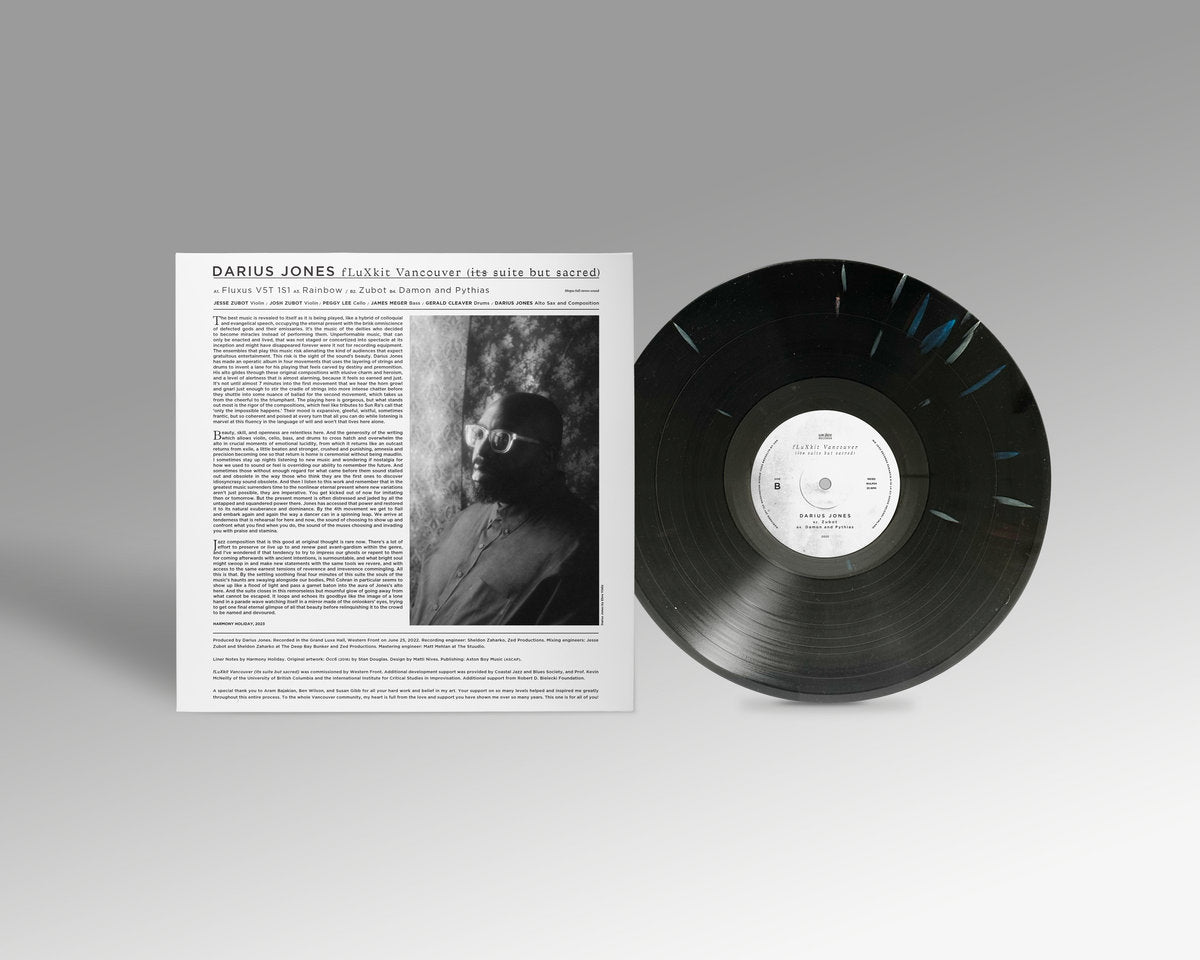 Darius Jones - fLuXkit Vancouver (i̶t̶s̶ suite but sacred) Splatter LP