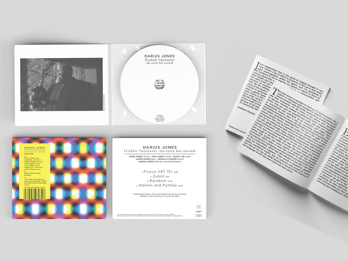 Darius Jones - fLuXkit Vancouver (i̶t̶s̶ suite but sacred) CD
