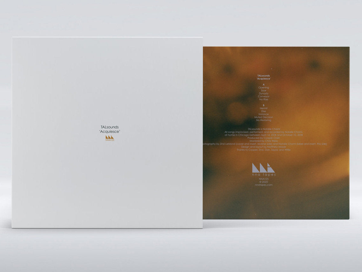 TALsounds - Acquiesce Black LP