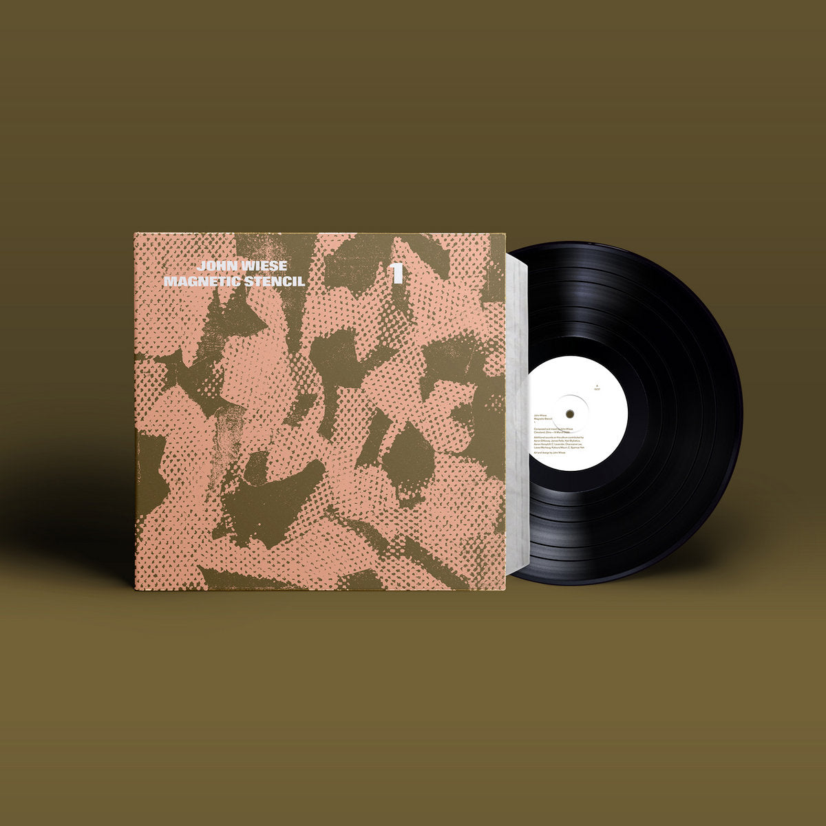 John Wiese - Magnetic Stencil/ 1 LP