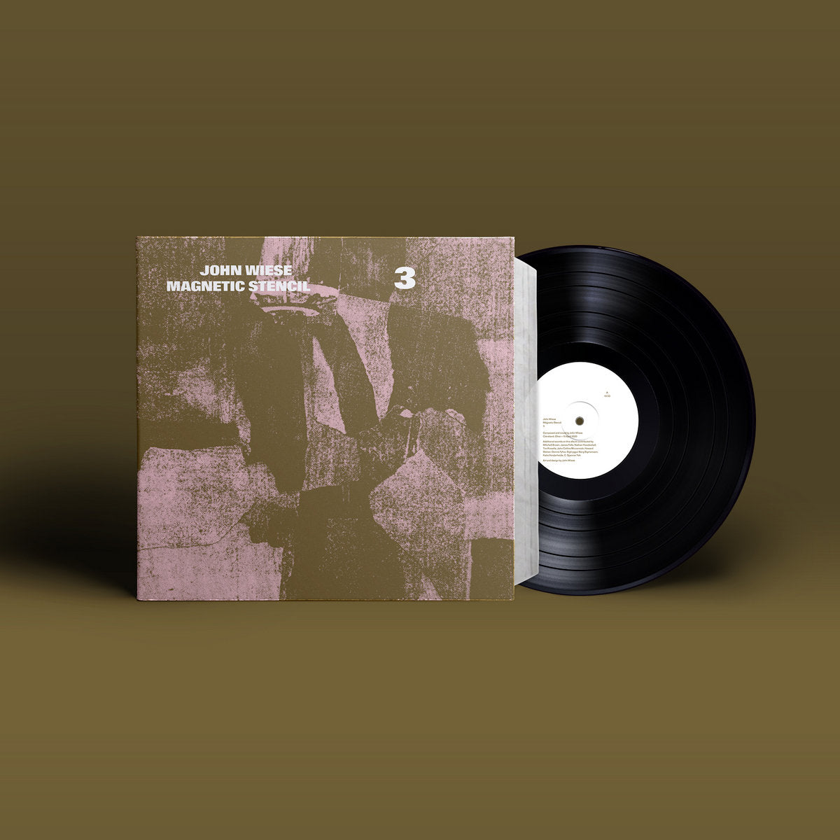 John Wiese - Magnetic Stencil/ 3 LP