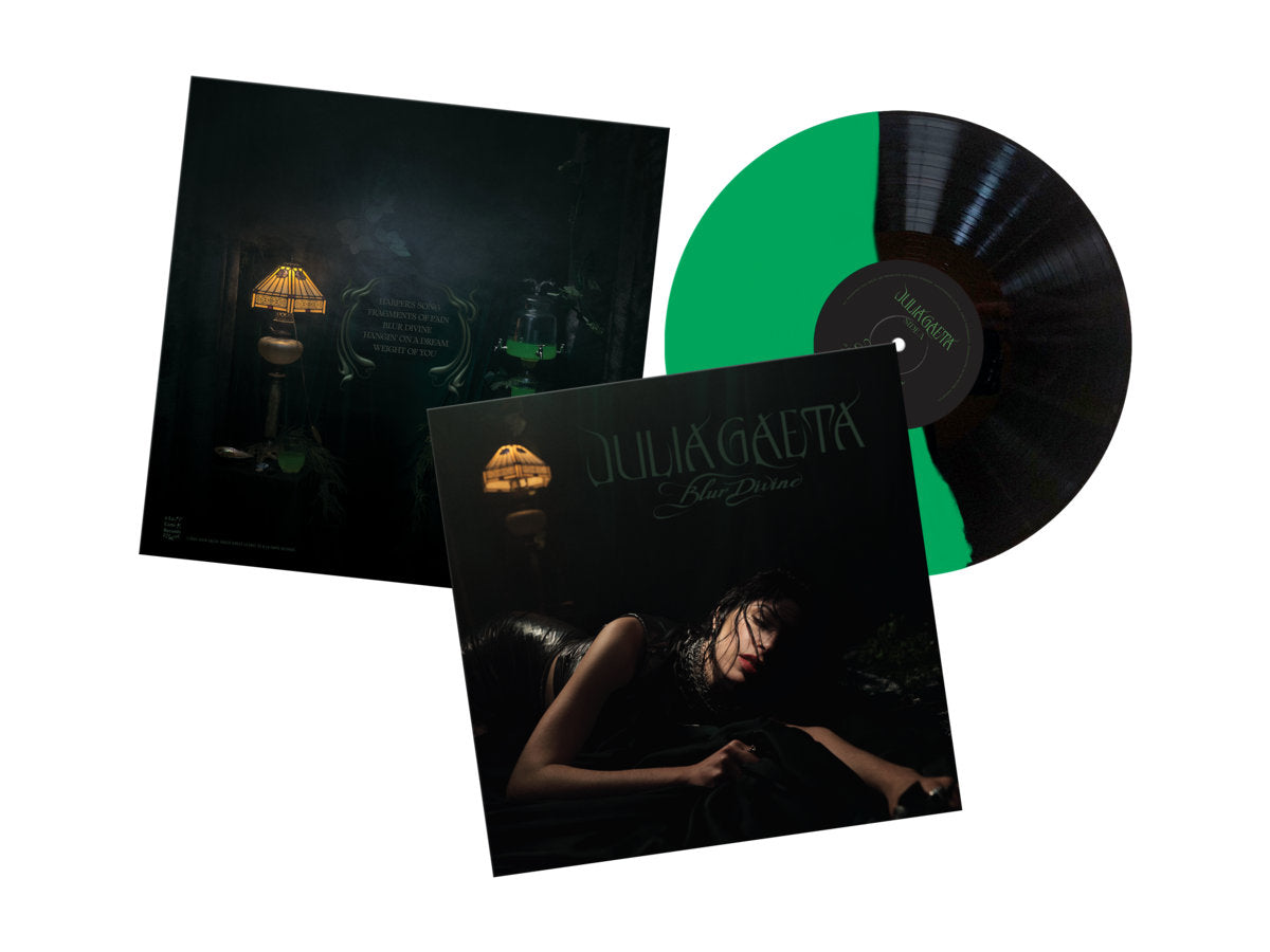 Julia Gaeta - Blur Divine LP (Green / Black Split)