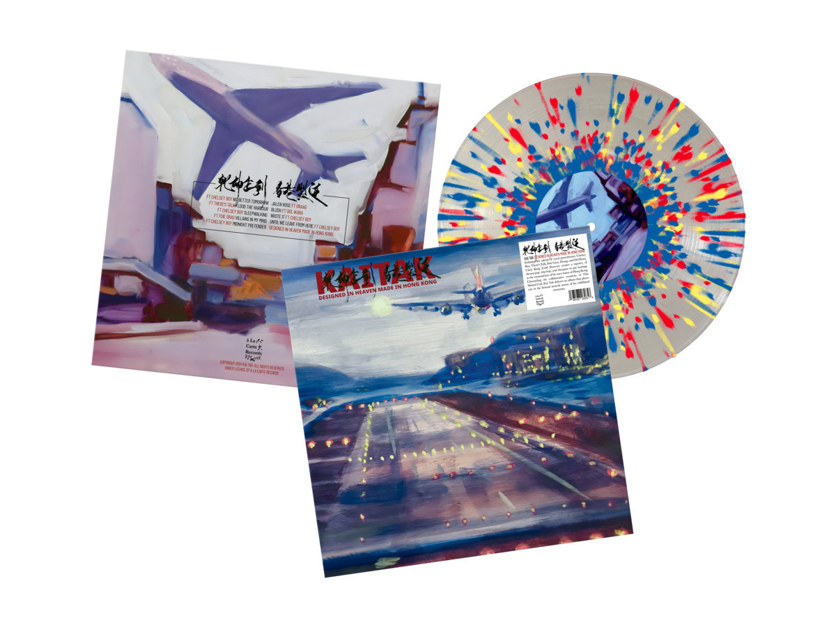 Kai Tak - Designed in Heaven Made in Hong Kong - LP (Blue, Yellow, Red Splatter)