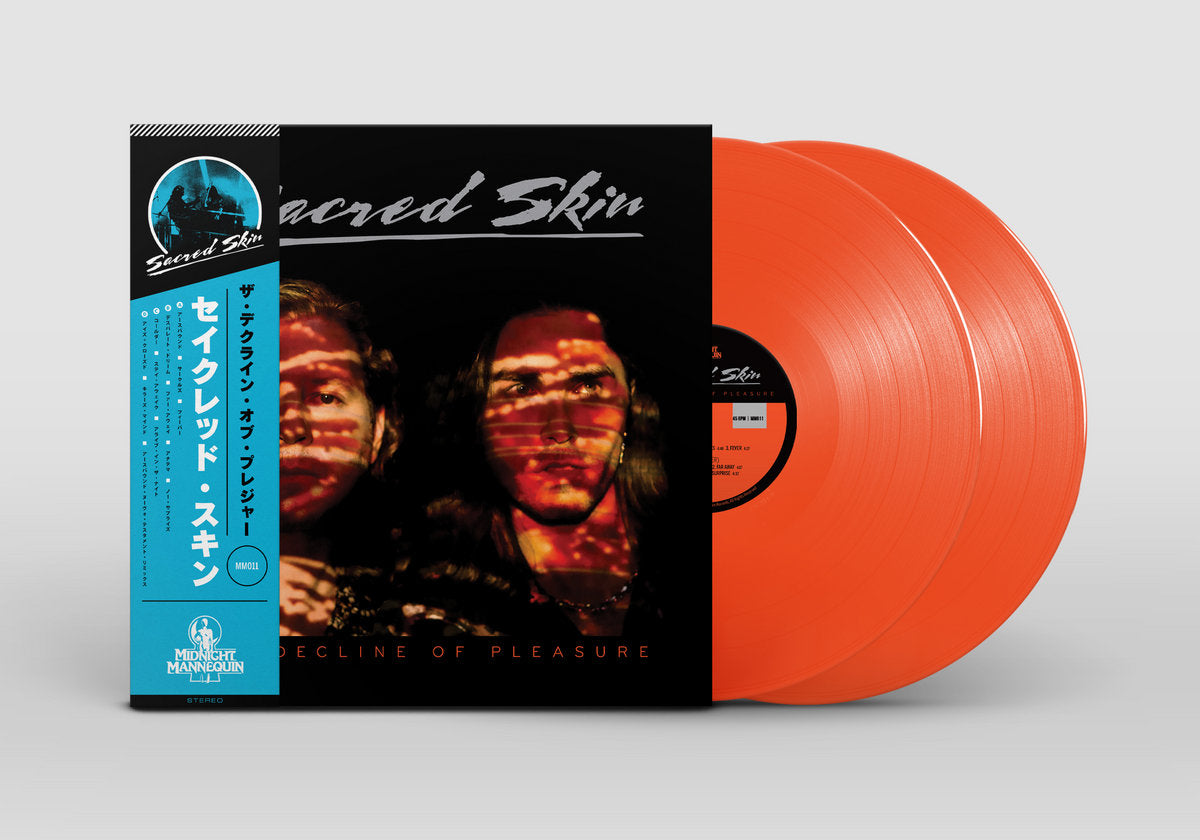 Sacred Skin - The Decline of Pleasure 2xLP (Neon Orange Vinyl)