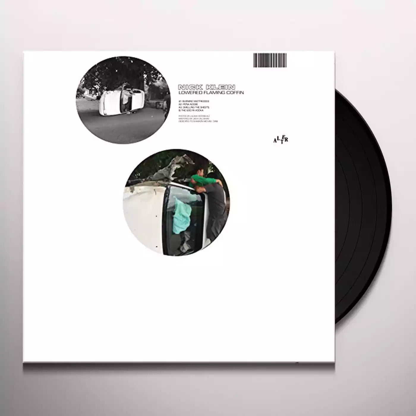 Nick Klein - Lowered Flaming Coffin LP