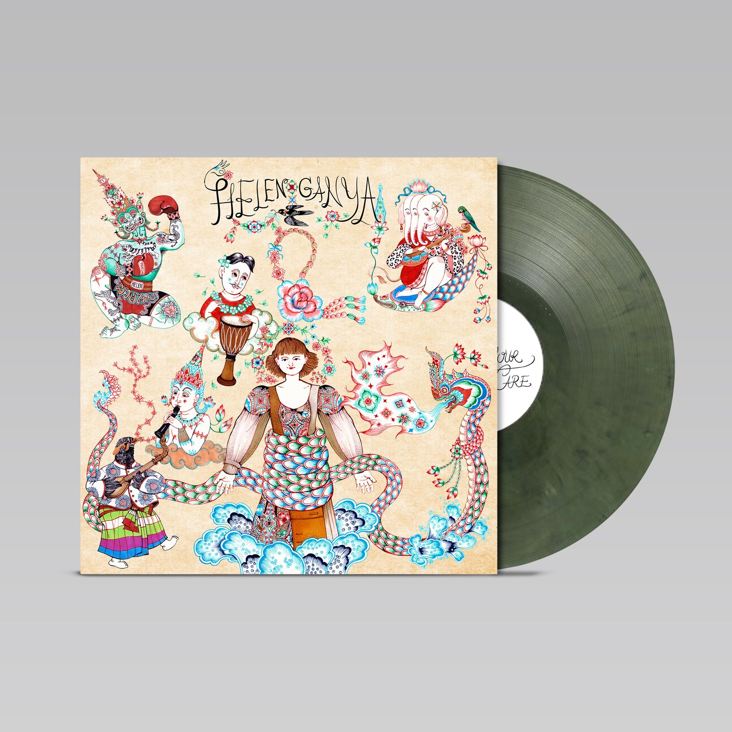 Helen Ganya - Share Your Care (Green Eco) LP