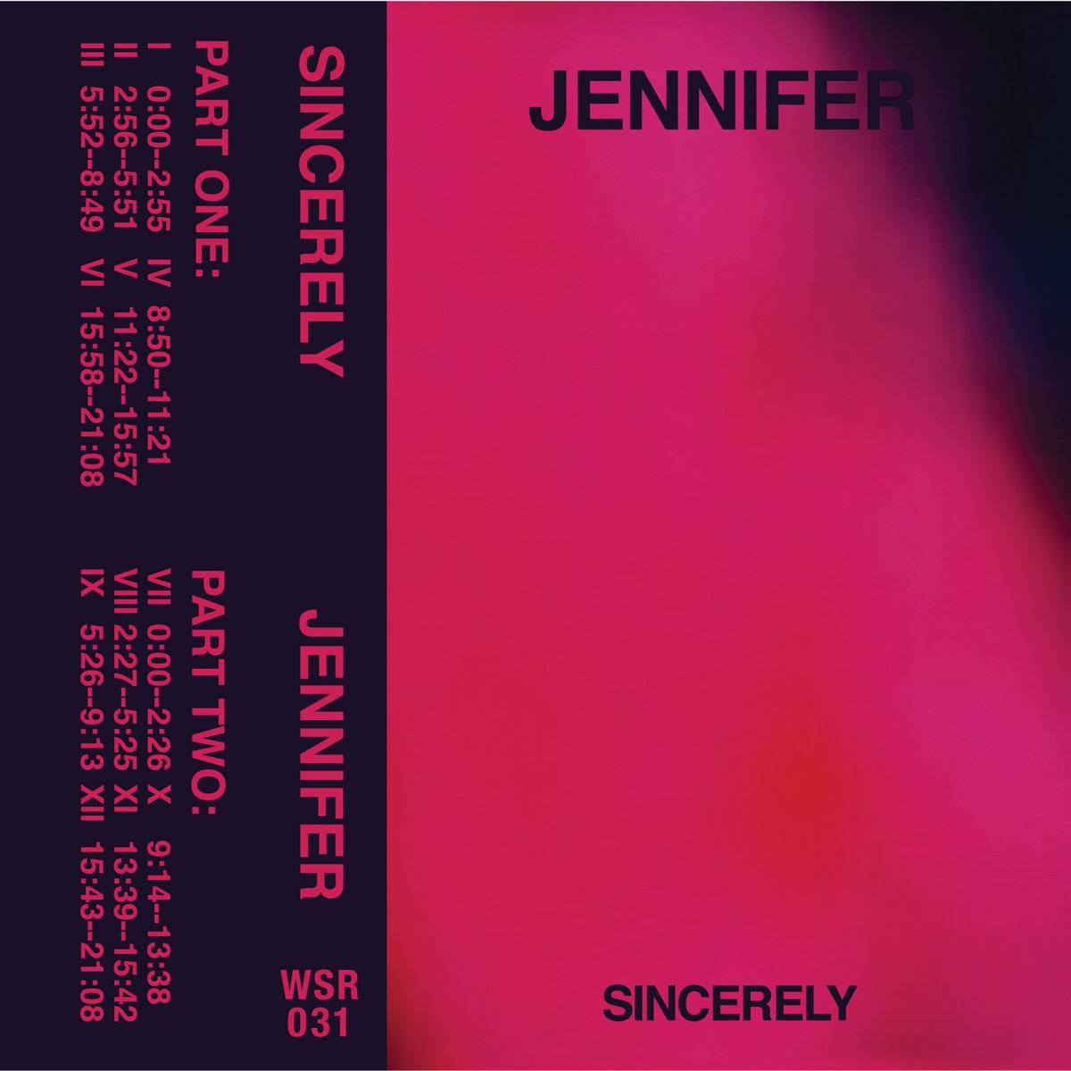 Jennifer - Sincerely CS