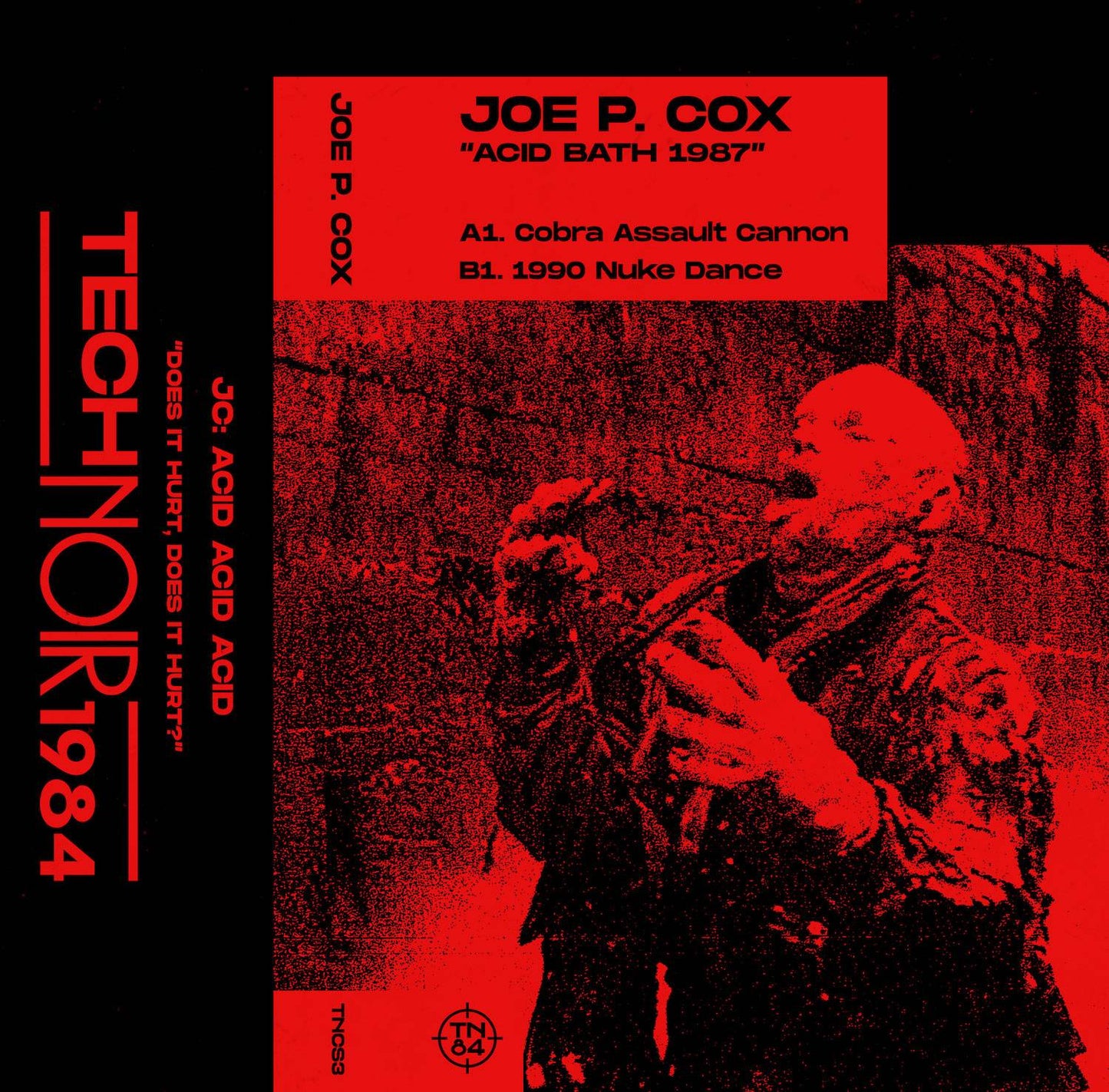Joe P Cox - Acid Bath 1987 Cassingle