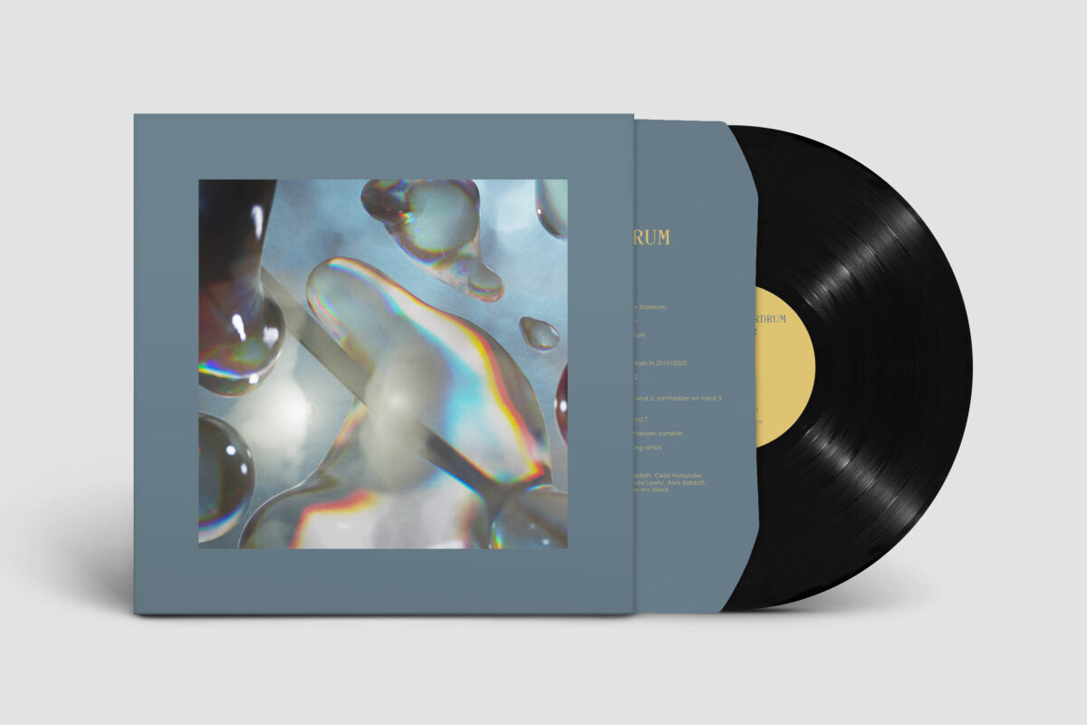 Booker Stardrum - CRATER Black LP
