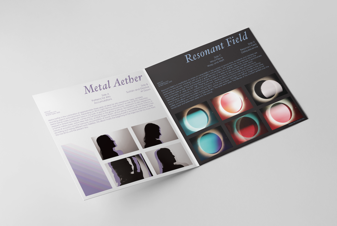 Lea Bertucci - Metal Aether/Resonant Field 2x LP