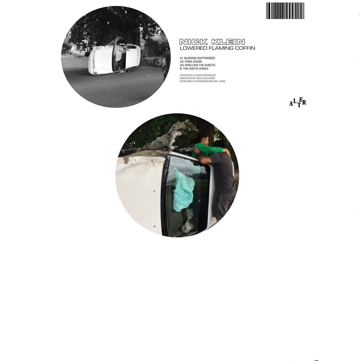 Nick Klein - Lowered Flaming Coffin LP