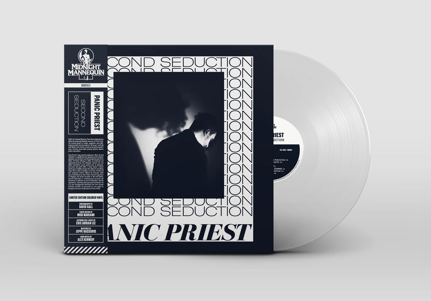 Panic Priest - Second Seduction LP (Milky Clear Vinyl)
