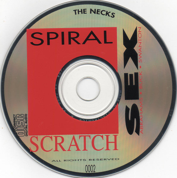 The Necks - Sex CD