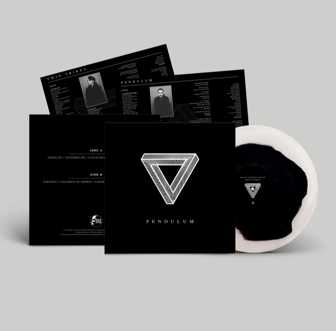 Twin Tribes - Pendulum LP (Black In White Vinyl 2nd Press)