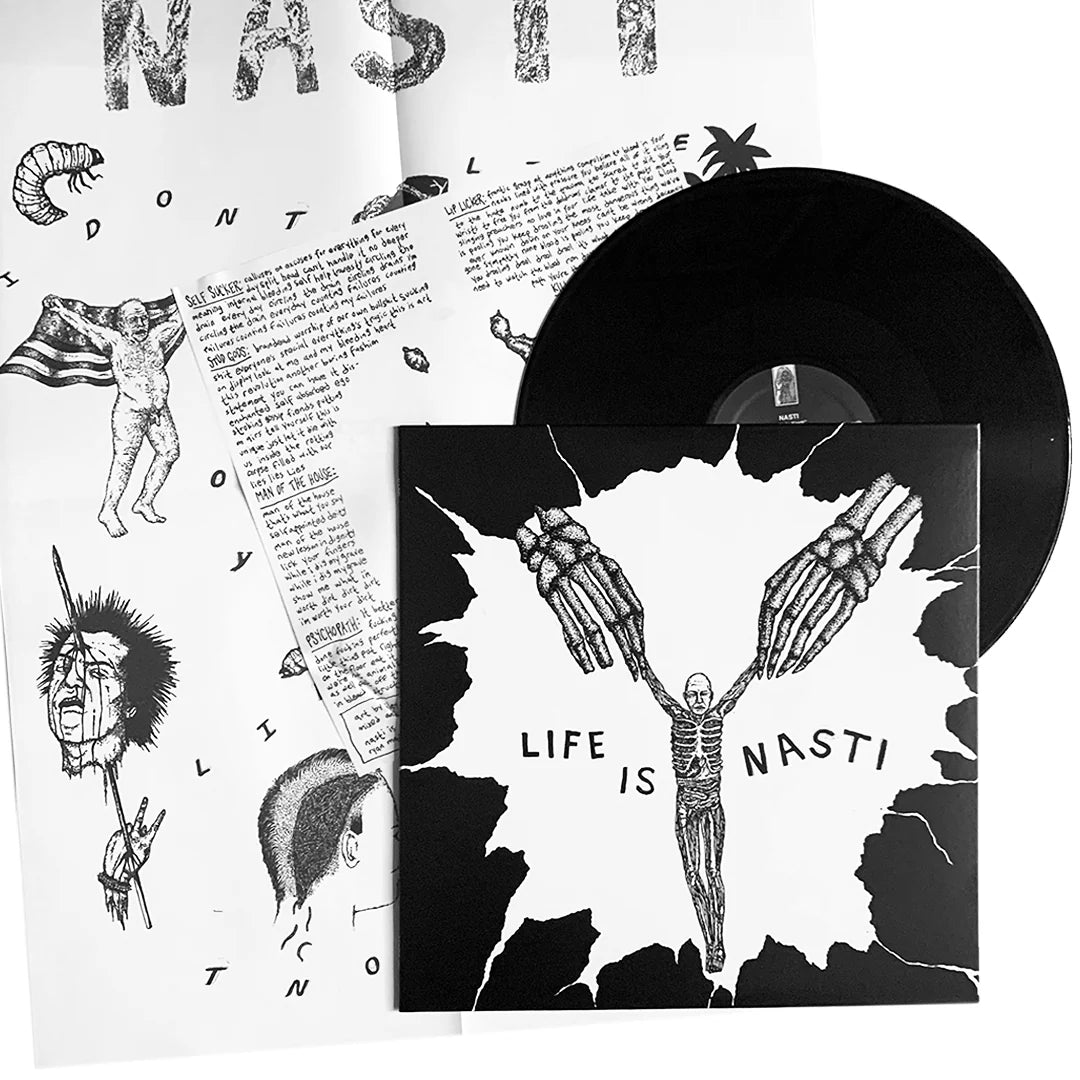 Nasti - Life Is Nasti 7" LP