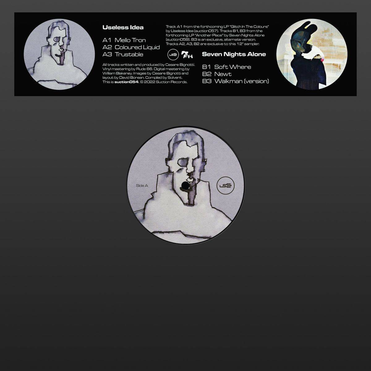 Useless Idea / Seven Nights Alone - Split EP 12"