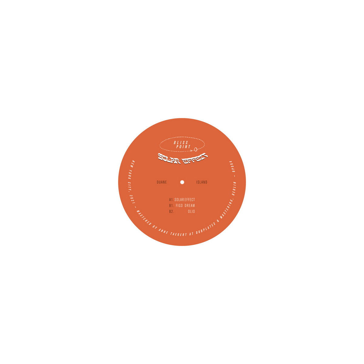 Duane Island - Solar Effect Limited Edition EP