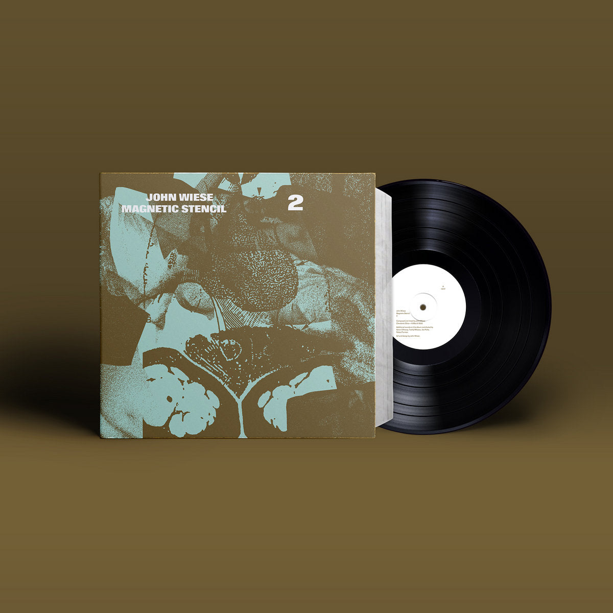 John Wiese - Magnetic Stencil/ 2 LP