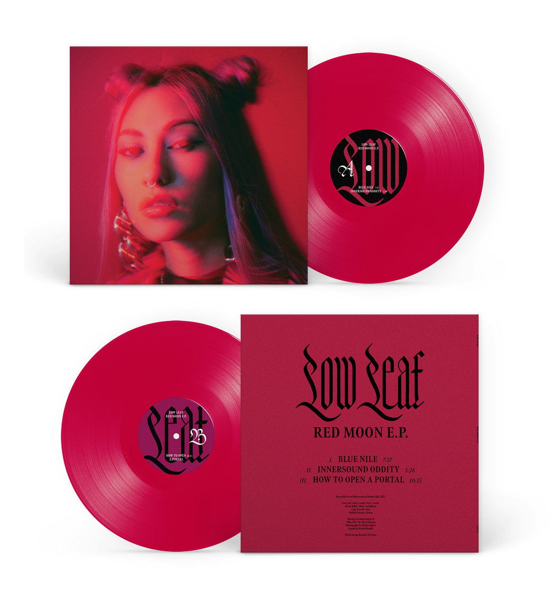 Low Leaf - Red Moon LP