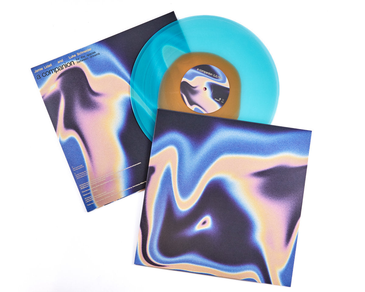Jamie Lidell & Luke Schneider - A Companion For The Spaces Between Dreams LP + Broadsheet Poster