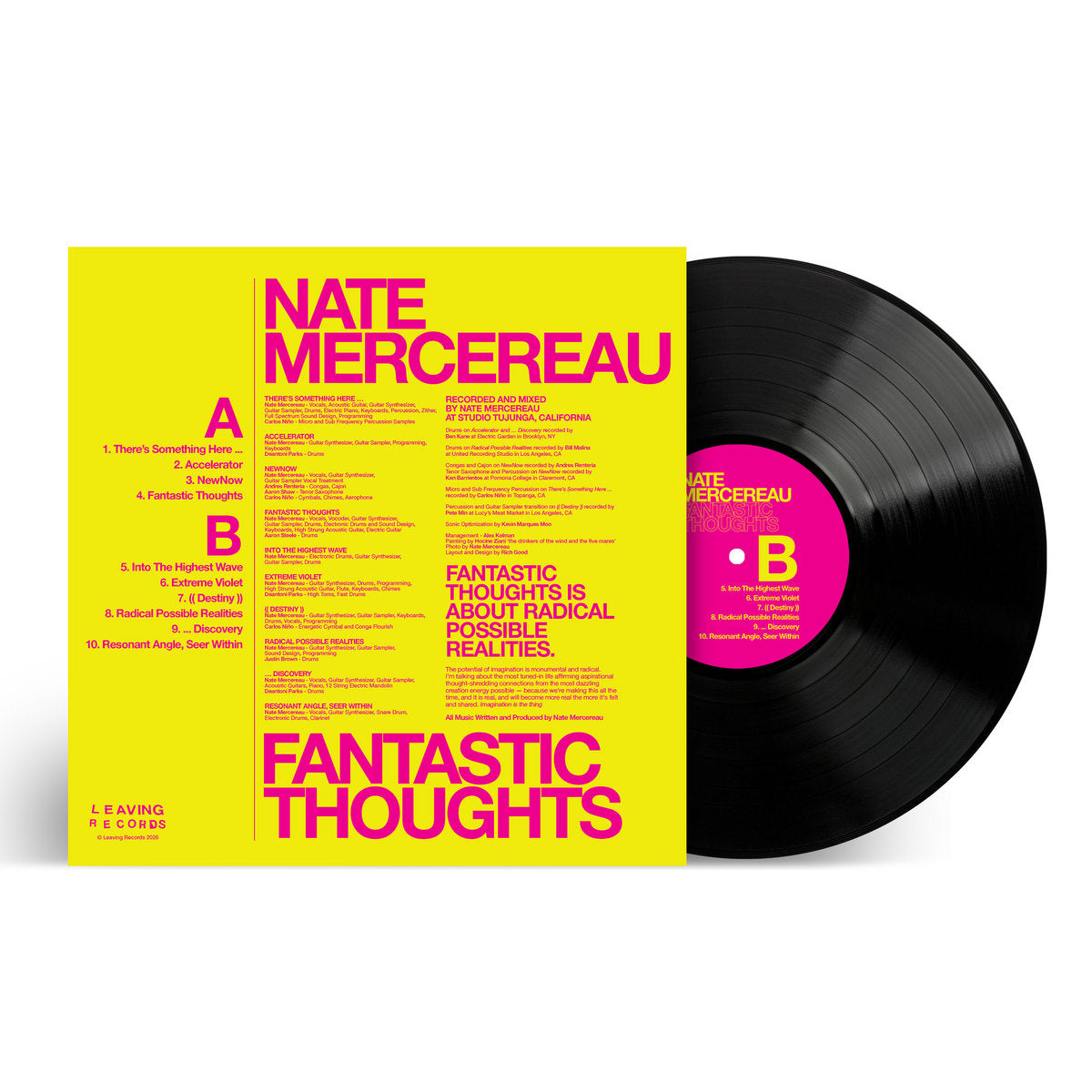 Nate Mercereau - Fantastic Thoughts LP