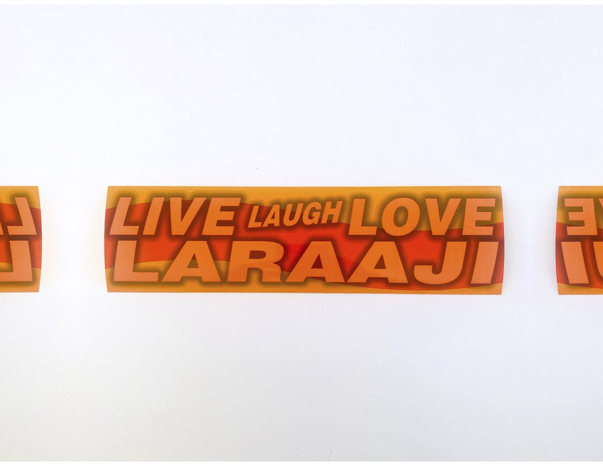 LARAAJI - BUMPER STICKER - Album Art