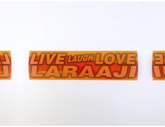 LARAAJI - BUMPER STICKER - Album Art