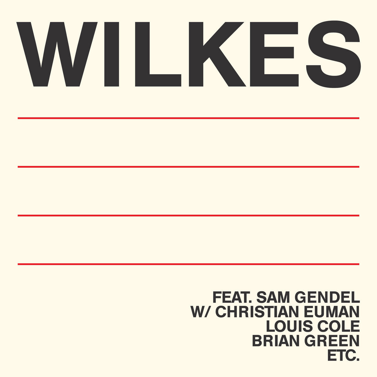 Sam Wilkes - WILKES LP