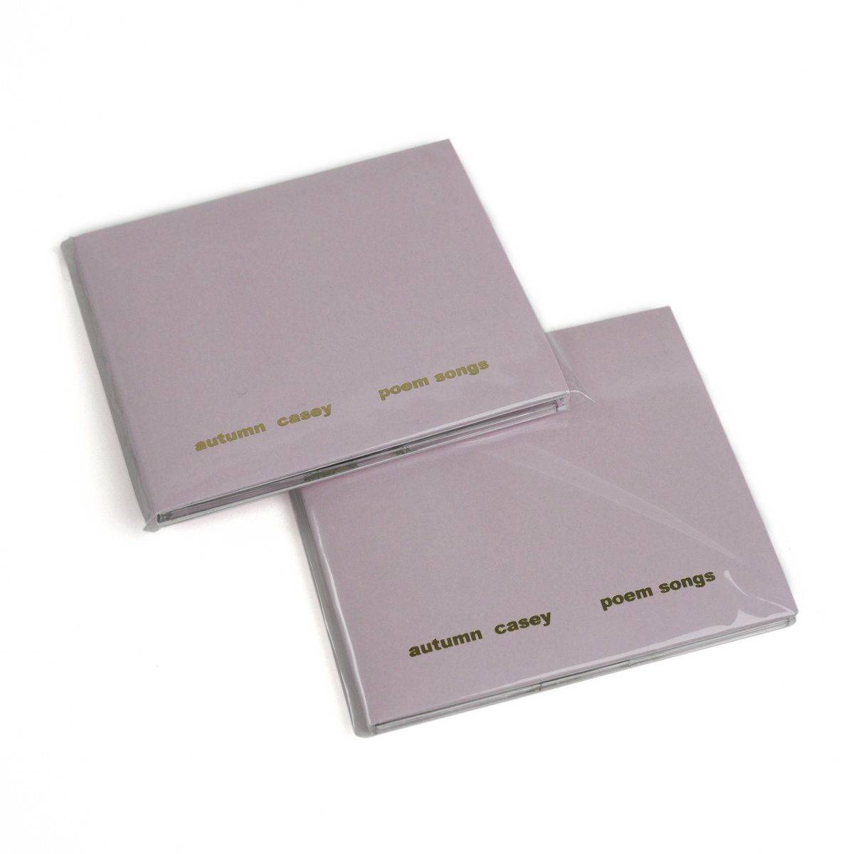 Autumn Casey - Poem Songs CD + Poster