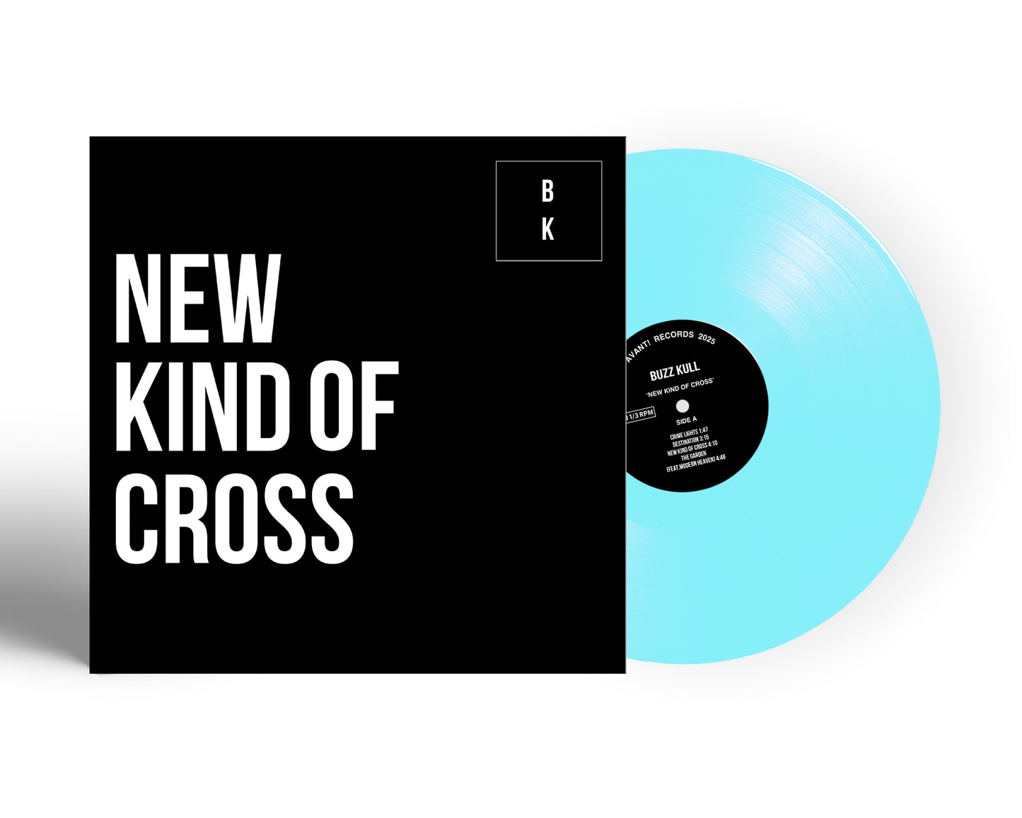 Buzz Kull - New Kind Of Cross (Ice Blue Clear) LP